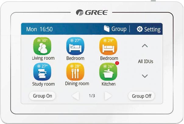 картинка Зональный пульт управления Gree GMV CE54-24/F(C)